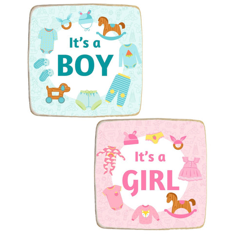 Baby Shower Custom Cookies