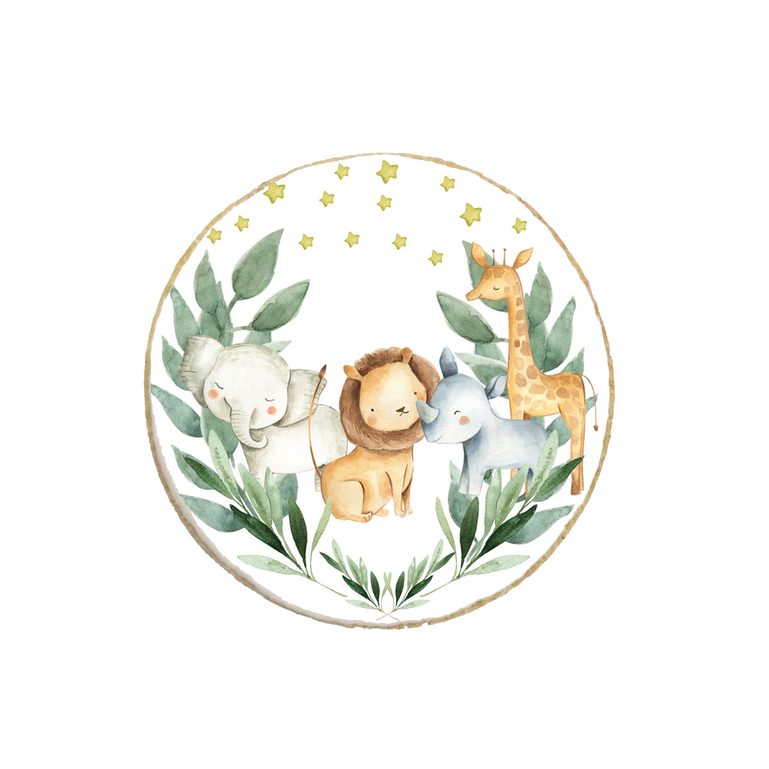 Safari Themed Custom Cookies - Modern Bite