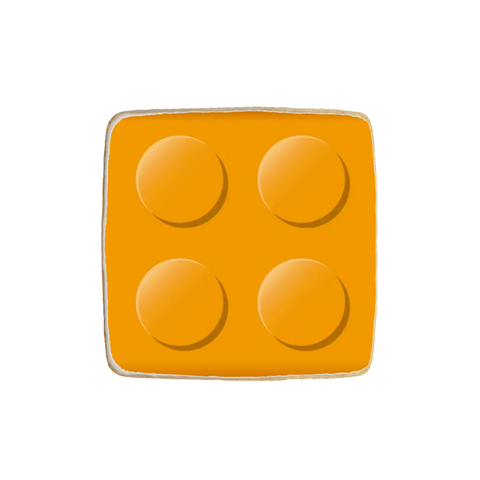 Lego Birthday Custom Cookies