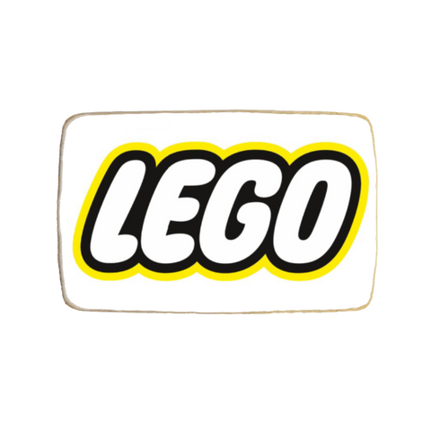 Lego Birthday Custom Cookies