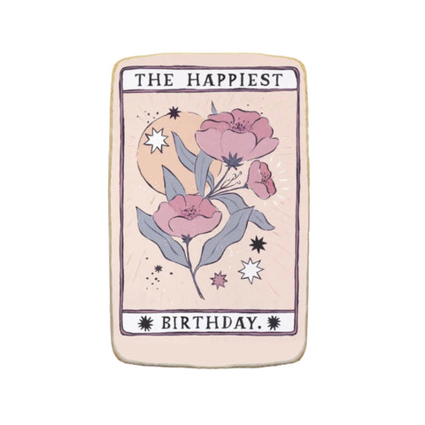“Tarot” Themed Birthday Custom Cookies