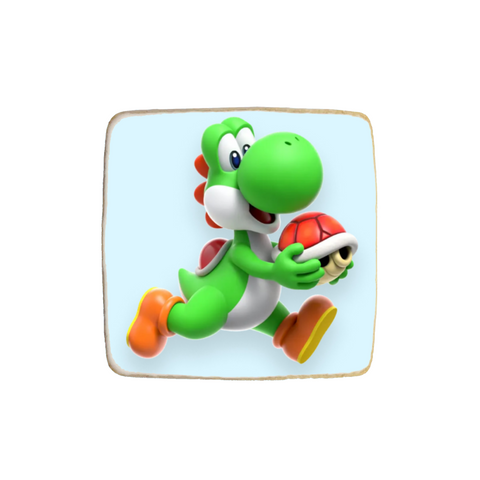 Super Mario Birthday Custom Cookies