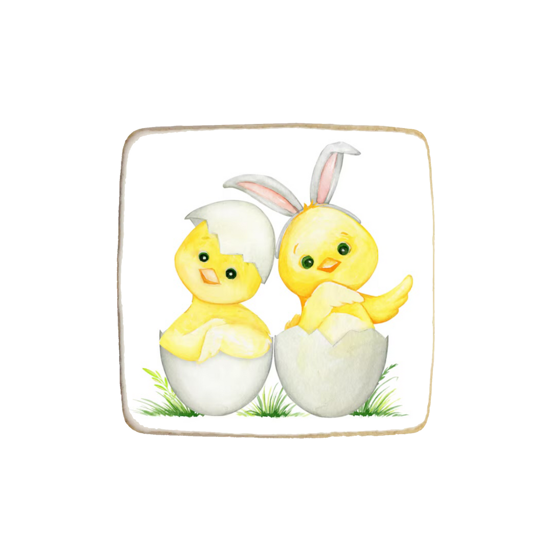 Easter "Chicks" Custom Cookies - Modern Bite