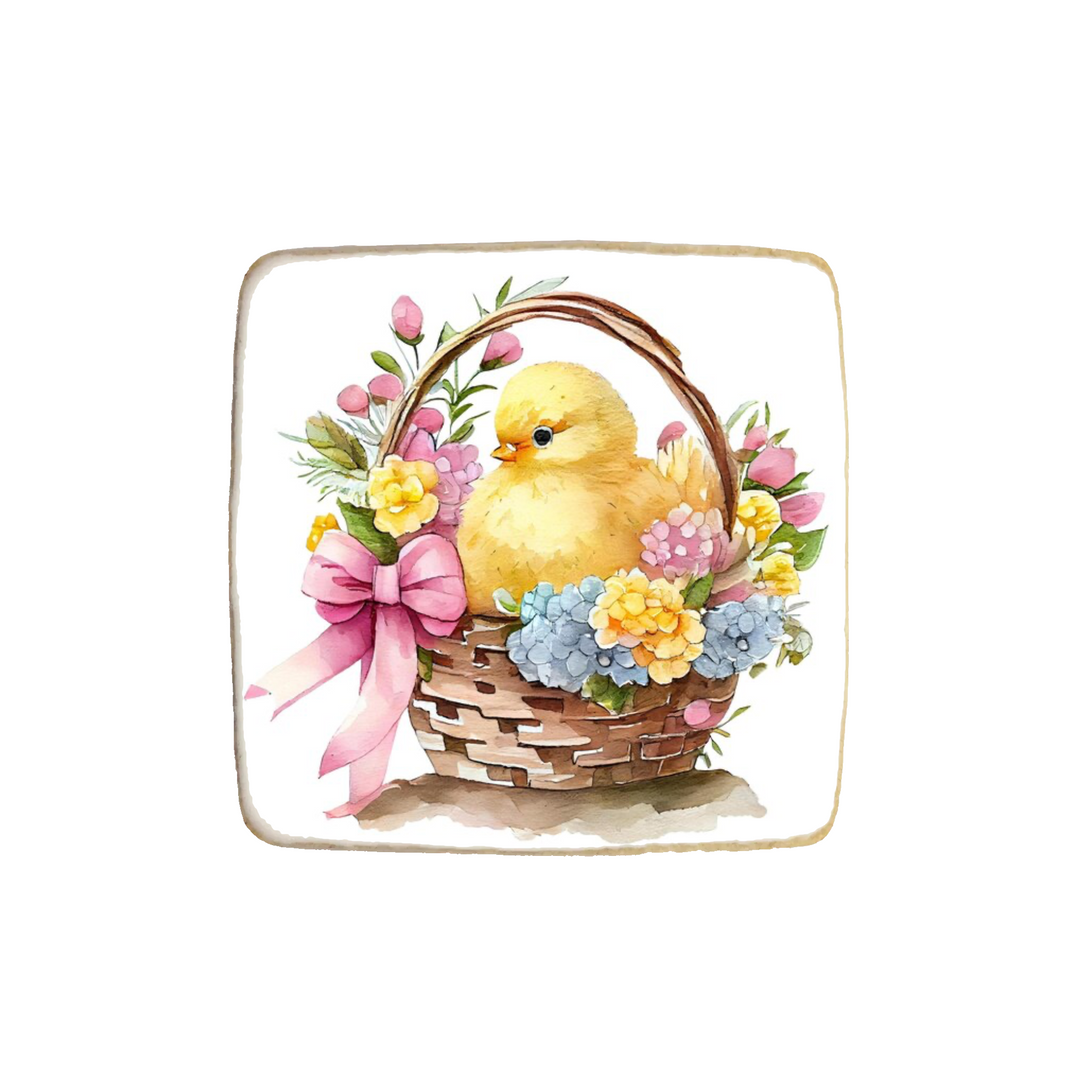 Easter "Chick" Custom Cookies - Modern Bite