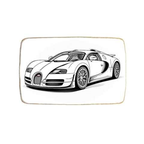 “Car & Money” Themed Birthday Custom Cookies