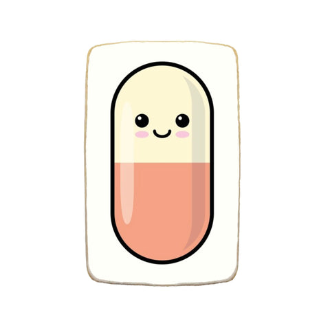 “Funny Pill” Custom Cookies