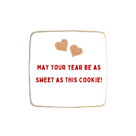 "Sweet Wish" Christmas & New Year Custom Cookies