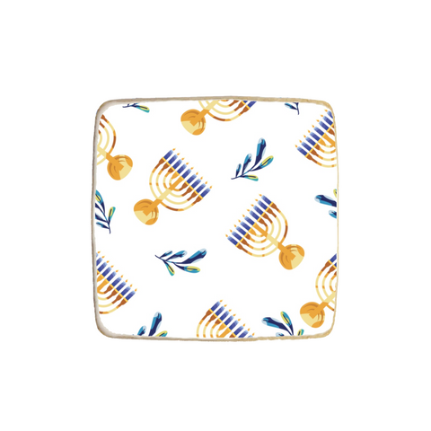 Hanukkah "Pattern" Custom Cookies