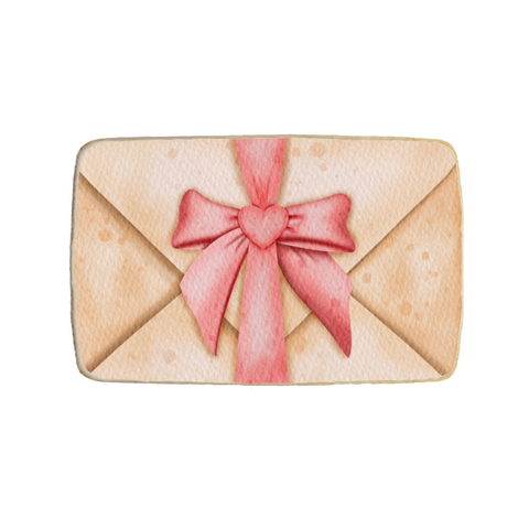 “Letter” Valentine's Day Custom Cookies