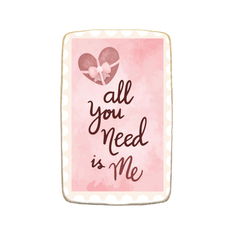 “Love Stamp” Valentine's Day Custom Cookies