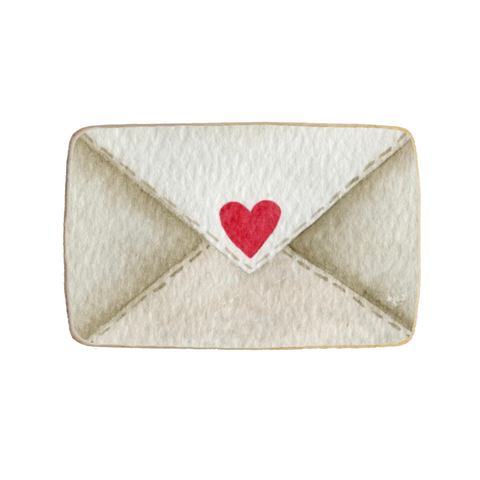 “Love Letter” Valentine's Day Custom Cookies