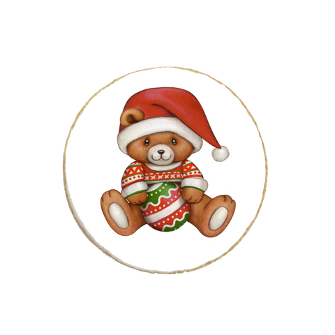 "Bear" Holiday Custom Cookies