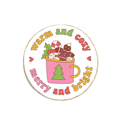 "Warm and Cozy" Holiday Custom Cookies