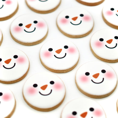 "Snowman" Christmas & New Year Custom Cookies