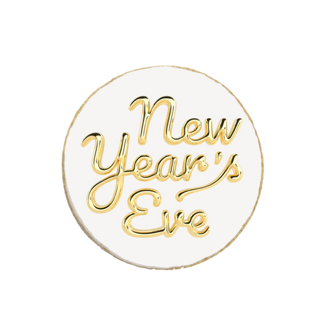 "New Year's Eve" Holiday Custom Cookies