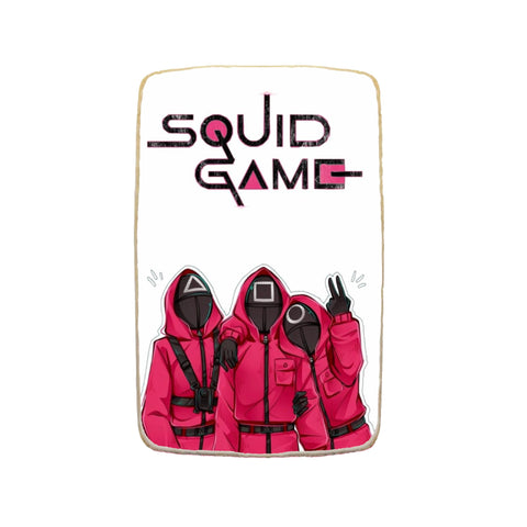 Squid Game "Pink Soldiers" Custom Cookies