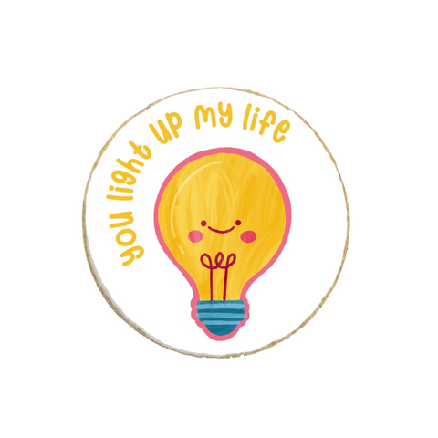 "Light My Life" Valentine's Day Custom Cookies