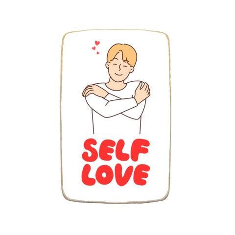 "Self Love Men" Valentine's Day Custom Cookies