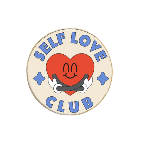 "Self Love Club" Custom Cookies