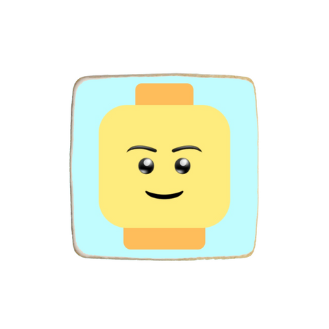 Lego Birthday Custom Cookies