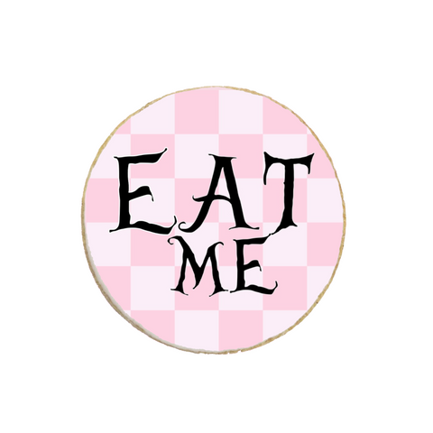 Alice In Wonderland Birthday Custom Cookies