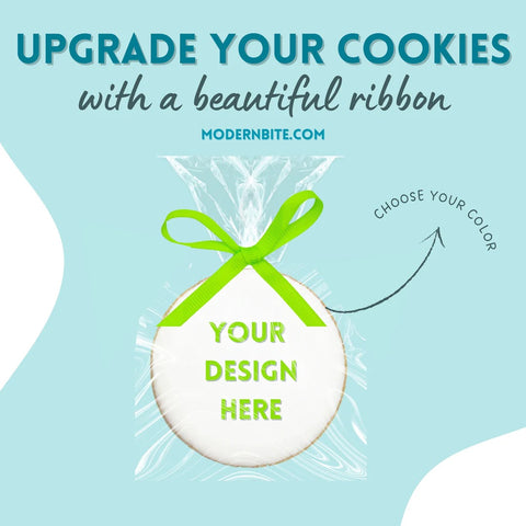 Cookies With Ribbons | Upload Your Image