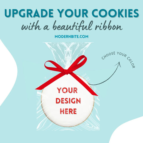 Cookies With Ribbons | Upload Your Image