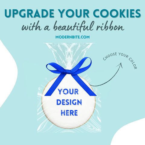 Cookies With Ribbons | Upload Your Image