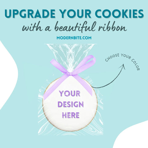 Cookies With Ribbons | Upload Your Image