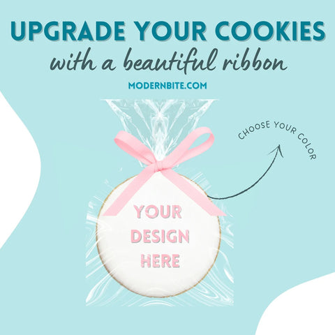 Cookies With Ribbons | Upload Your Image