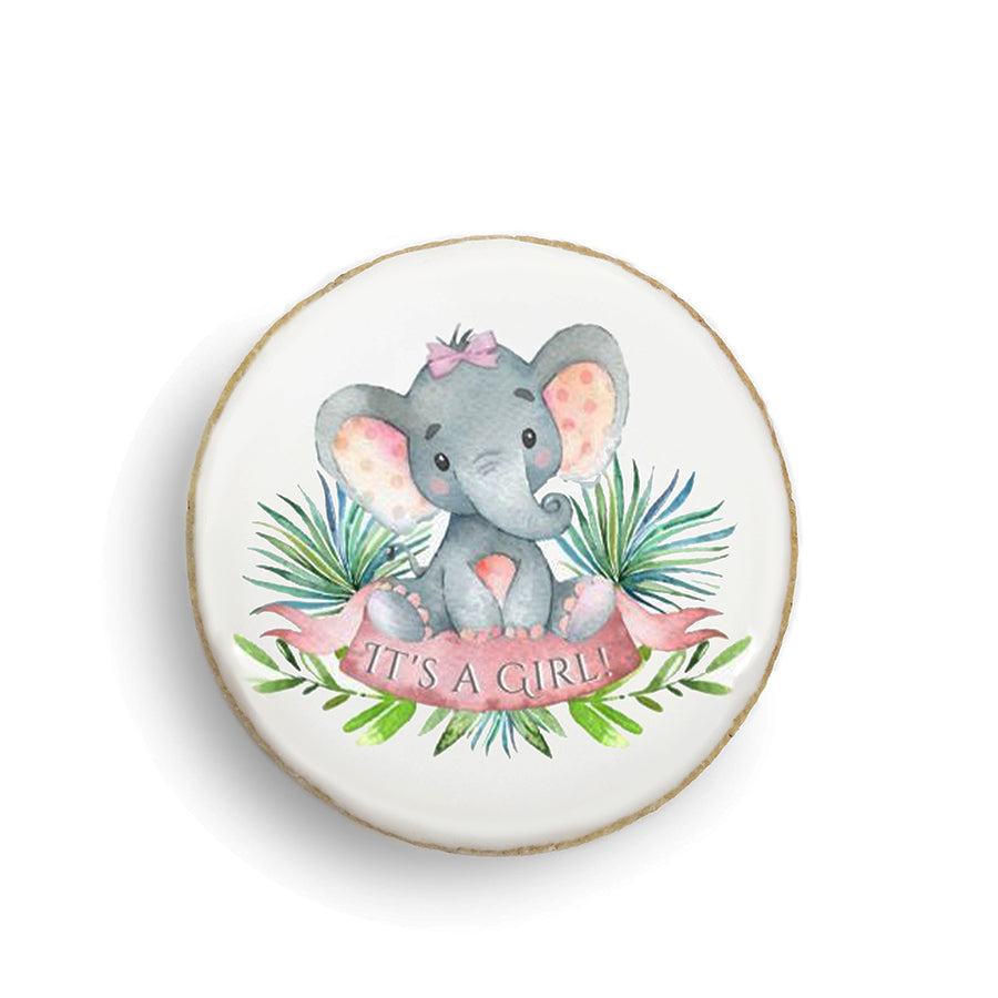 Baby Shower Elephant Cookies - Modern Bite