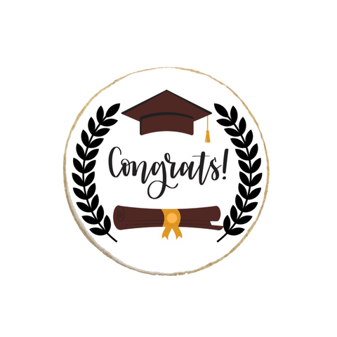 Law School Themed Graduation Custom Cookies