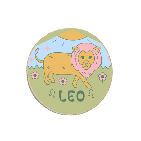 "Leo" Zodiac Themed Custom Cookies