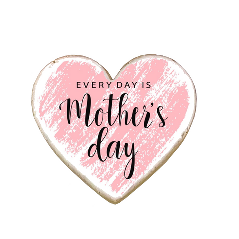 Mother's Day Heart Custom Cookies