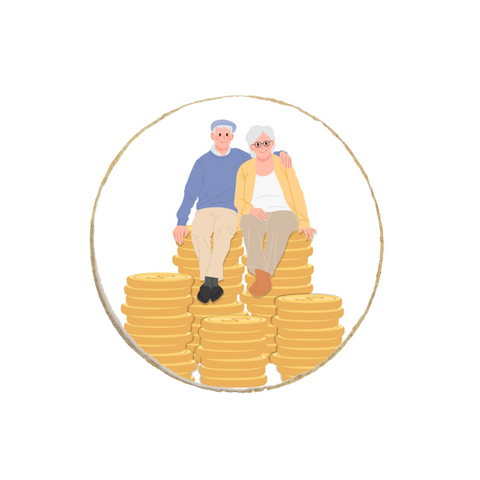Retirement Themed Custom Cookies