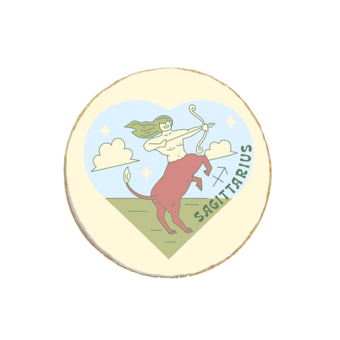 "Sagittarius" Zodiac Themed Custom Cookies