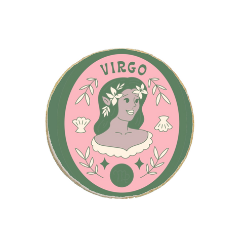"Virgo" Zodiac Themed Custom Cookies