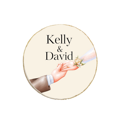 Wedding & Engagement Ring Exchange Custom Cookies