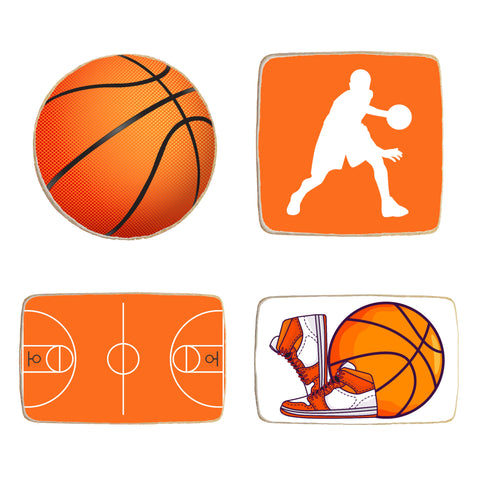 Basketball Themed Custom Cookies