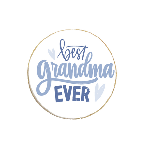 Best Grandma Ever Custom Cookies