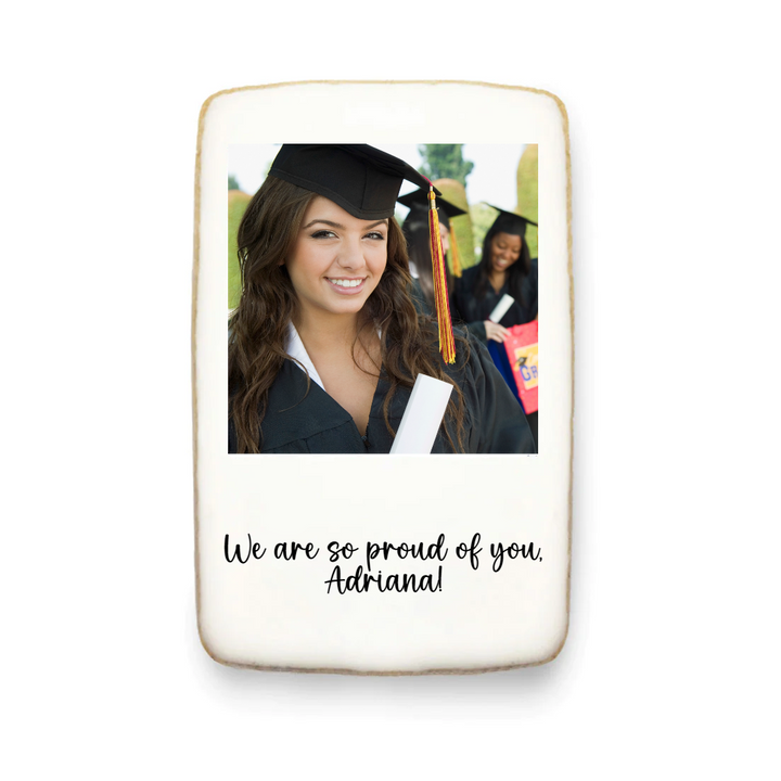 Polaroid Graduation Cookies - Modern Bite