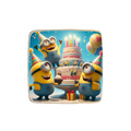 Minion Birthday Custom Cookies - Modern Bite