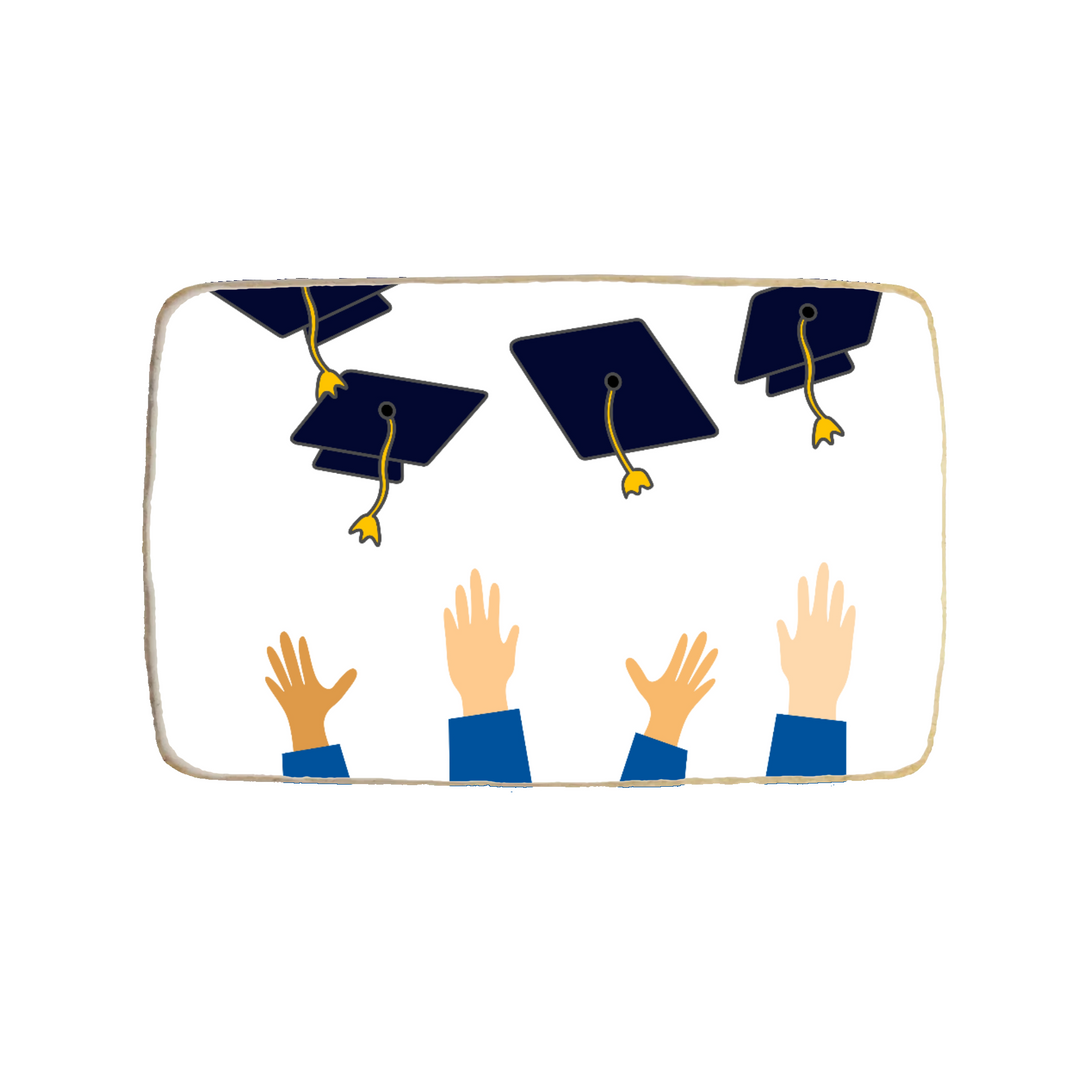 Custom Graduation Cookies | Girl - Modern Bite