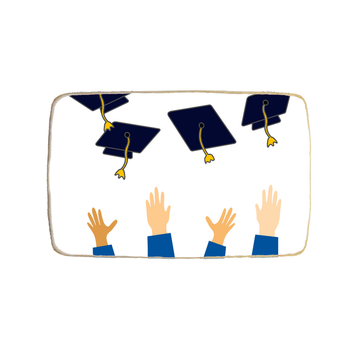 Custom Graduation Cookies | Girl - Modern Bite