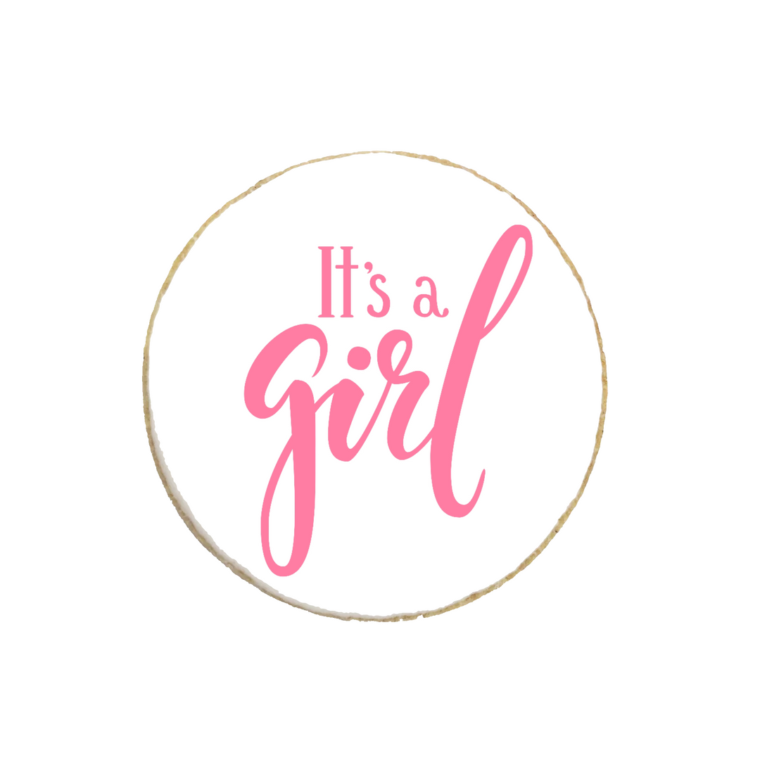 “It's a Girl” Baby Shower Cookies - Modern Bite