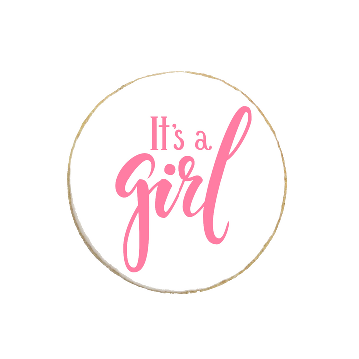 “It's a Girl” Baby Shower Cookies