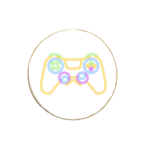“Neon Glow Party” Birthday Custom Cookies