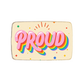 Pride Month Proud Custom Cookies - Modern Bite