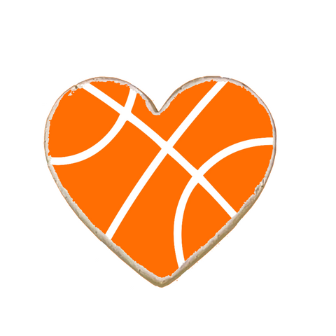 Basketball Themed Custom Cookies
