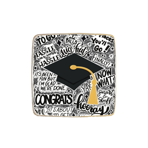 Graduation Custom Cookies - Modern Bite